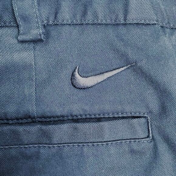EUC NIKE GOLF Performance Chino Shorts Navy Blue Mens SZ 38 Preppy Sporty Casual - Picture 4 of 8